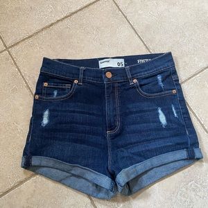 Women’s Size 5 Denim High-Waisted Jean Shorts